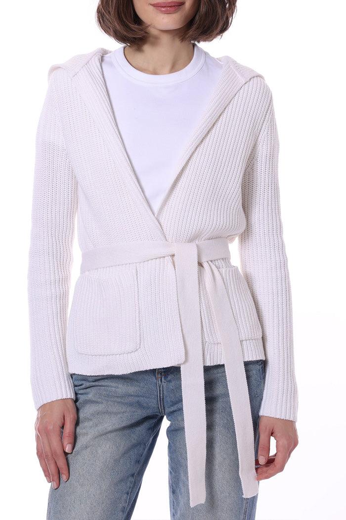 Cotton Cashmere Shaker Cardigan Product Image