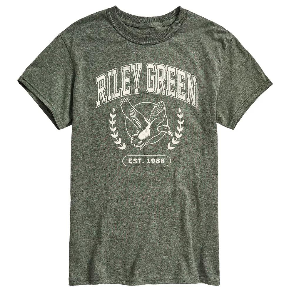 Men's Riley Green Collegiate Graphic Tee,  Product Image