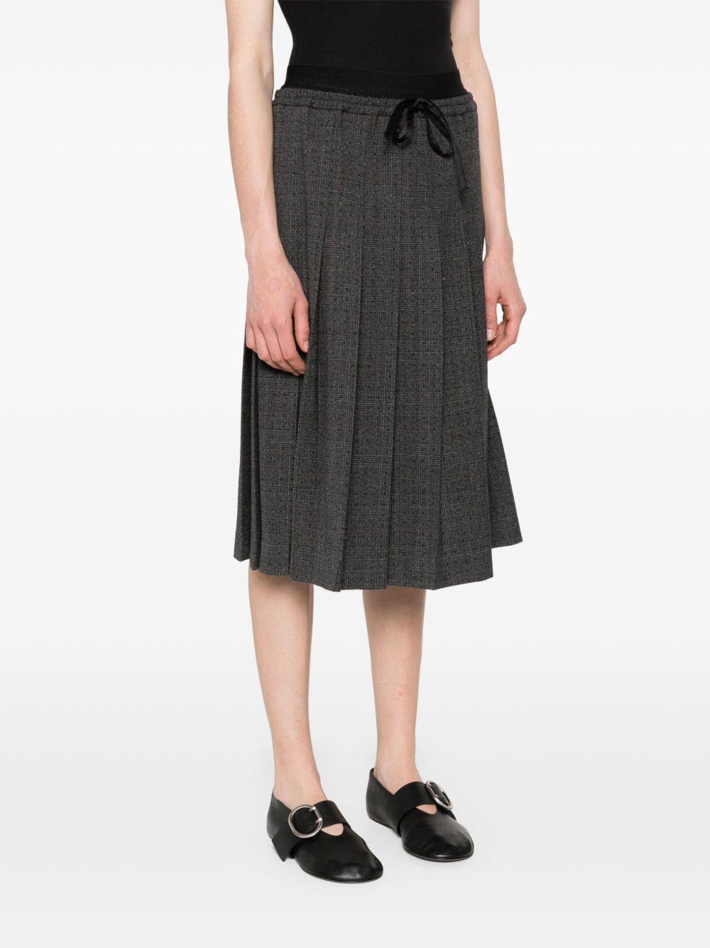 pleated midi skirt Product Image