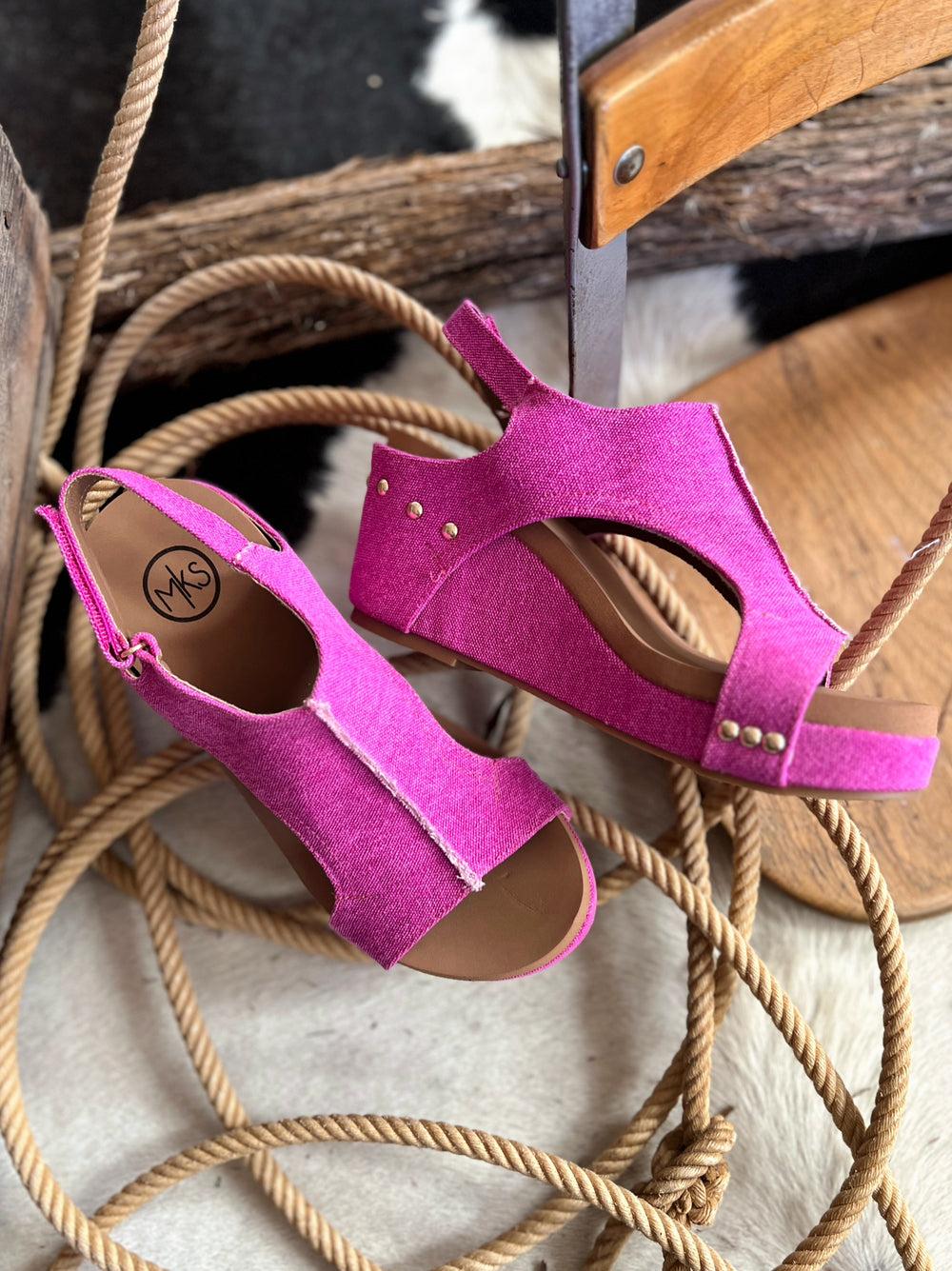 Melissa Fuchsia Wedges* Product Image