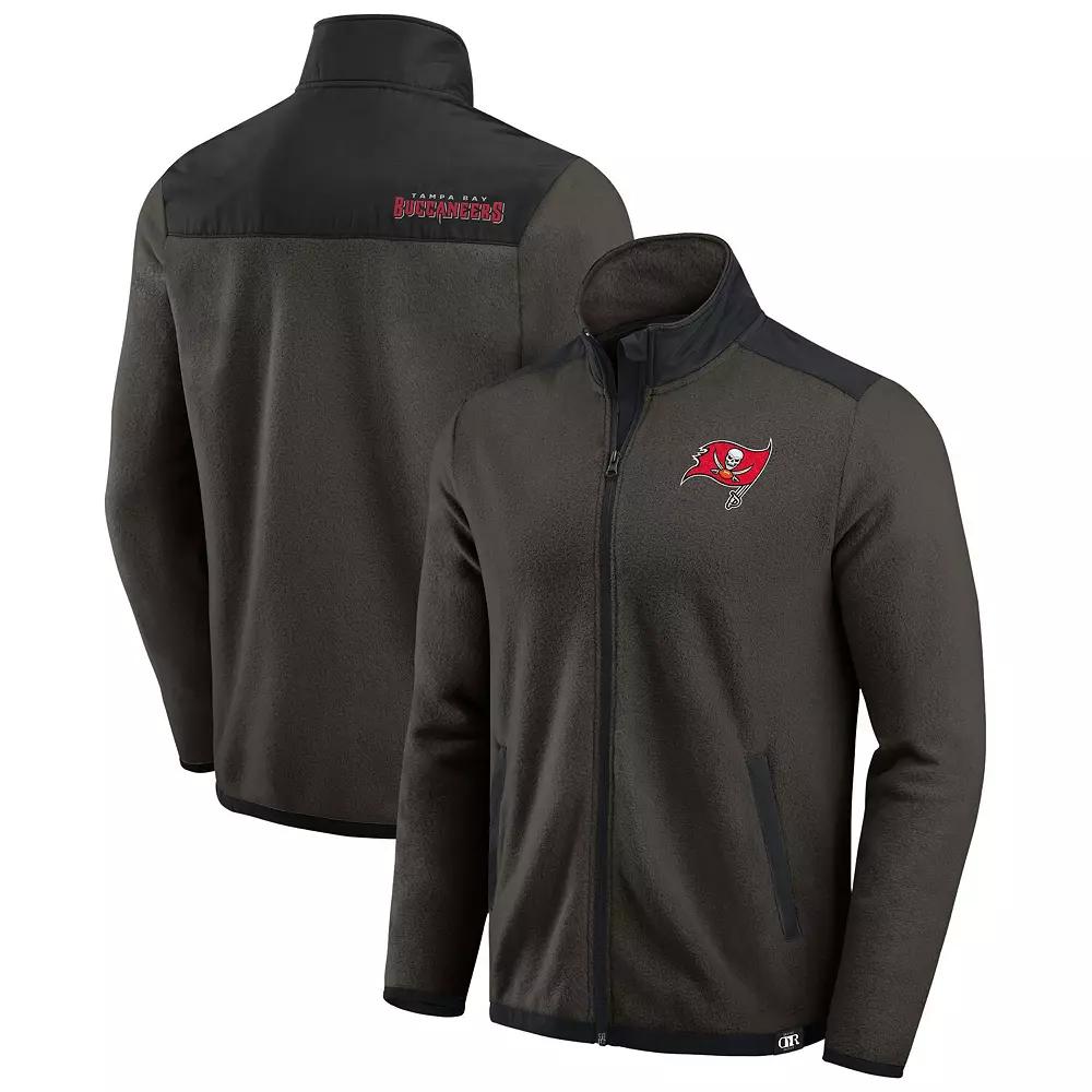 Men's Darius Rucker Collection by Fanatics Cardinal Arizona Cardinals Color Block Polar Fleece Full-Zip Jacket,  Product Image