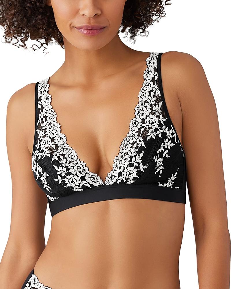 Wacoal Embrace Lace Convertible Plunge Soft Cup Wireless Bra Product Image