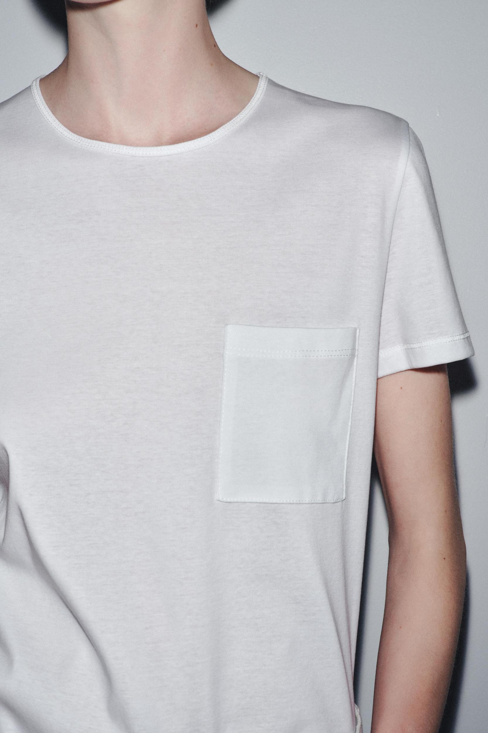 MERCERIZED COTTON T-SHIRT Product Image