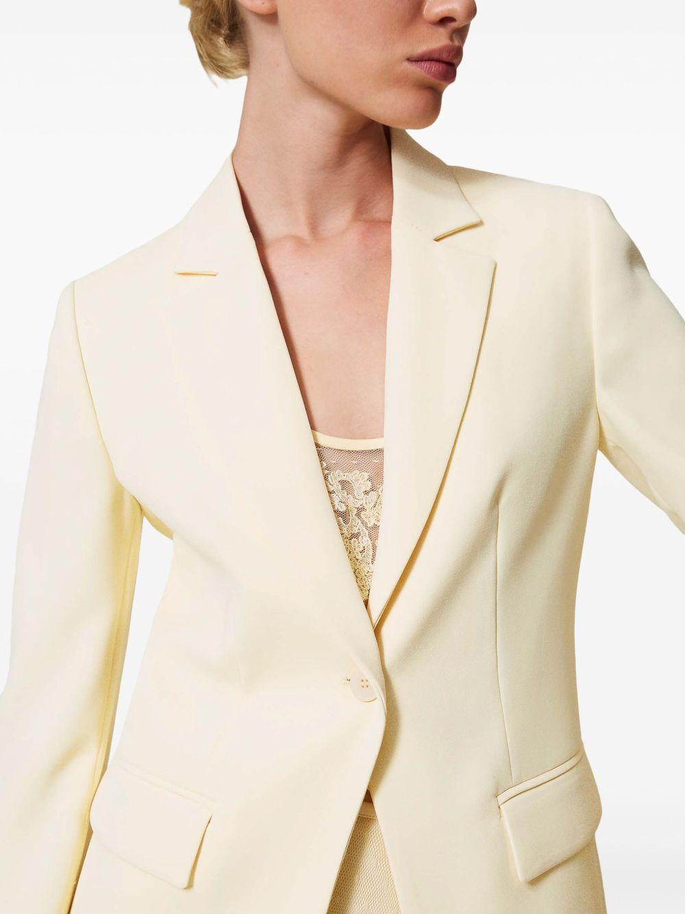 crepe blazer Product Image