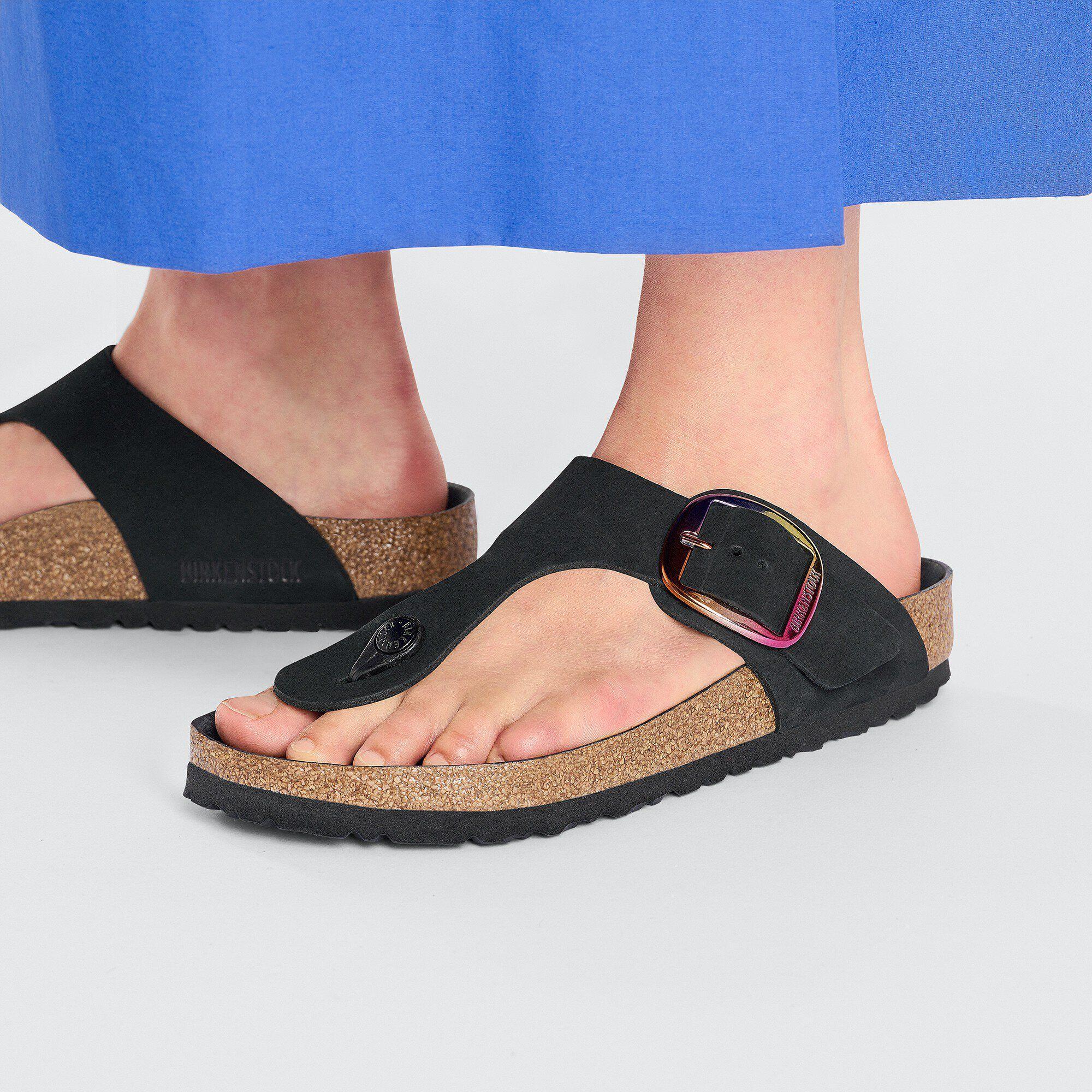 Gizeh Big Buckle Natural Leather Nubuck Product Image