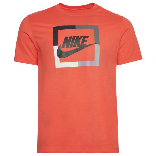Nike Mens Nike Futura Block T-Shirt - Mens Old Royal/Grey Product Image