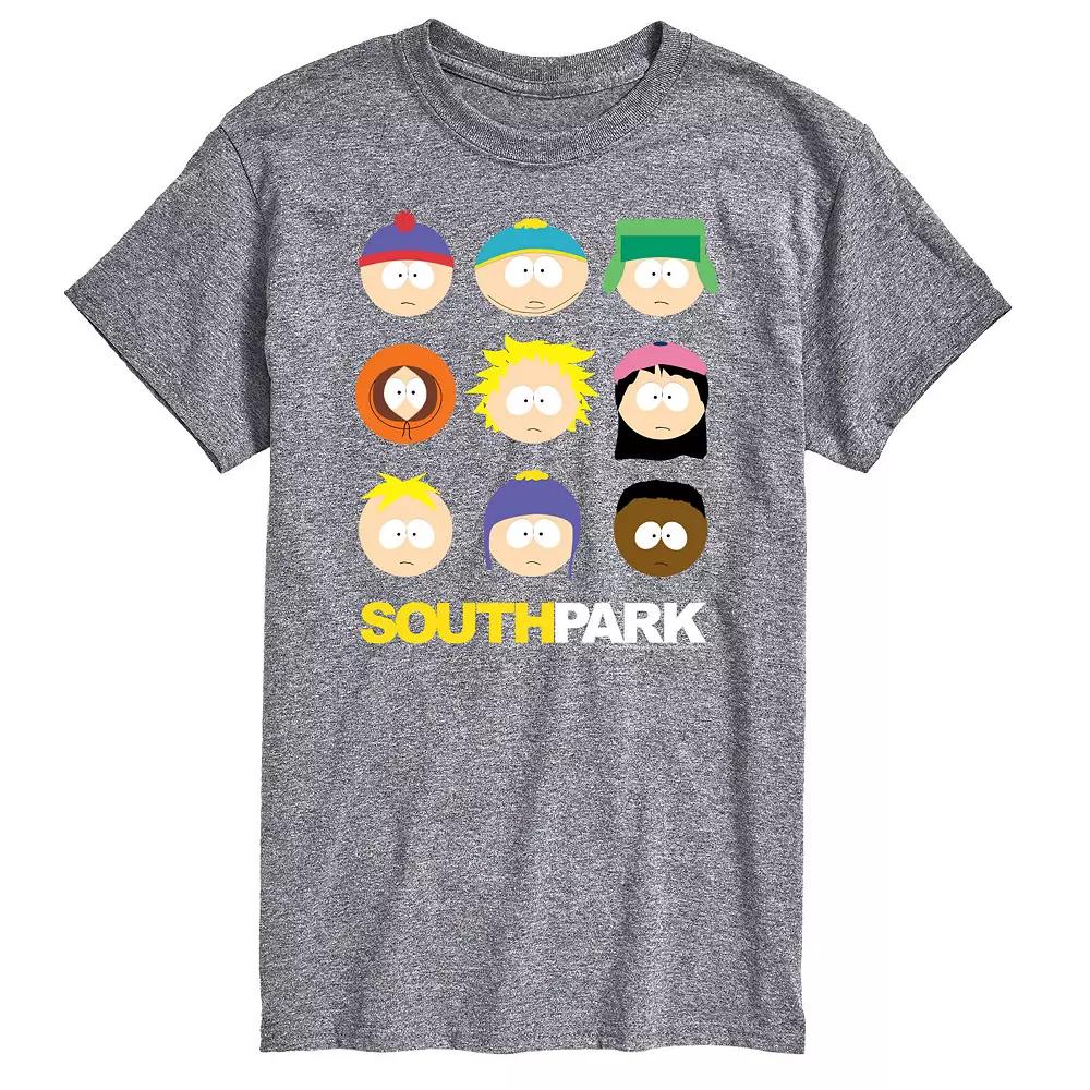 Men's South Park Face Grid Tee,  Product Image