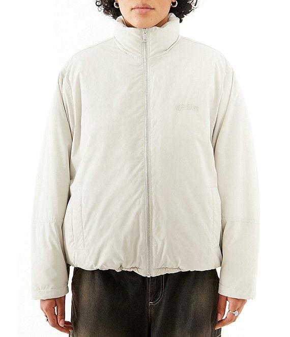 BDG Urban Outfitters Long Sleeve Washed Bomber Jacket Product Image