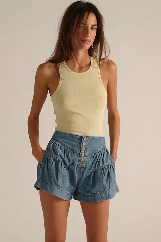 We The Free Fleur Denim Shorts Product Image