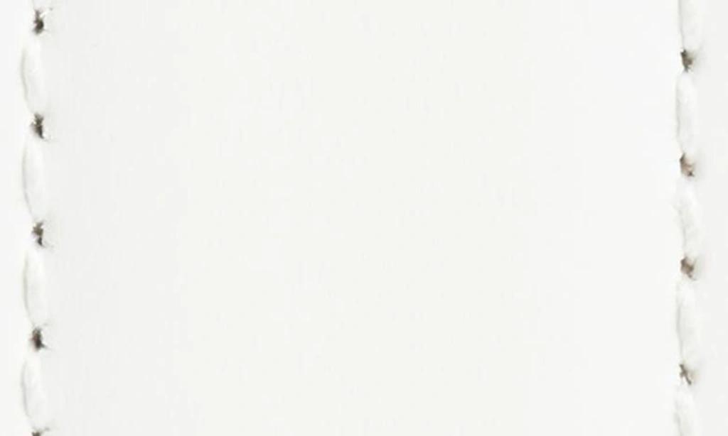 DOLCE & GABBANA Baroque Dg Logo Buckle Belt In Calf Leather In White Product Image