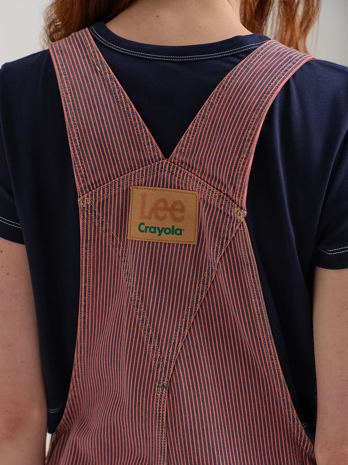 Women's Lee® x Crayola® Limited Edition Colors Slim Straight Bib Overall | Women's Union-Alls & Overalls | Lee® Product Image