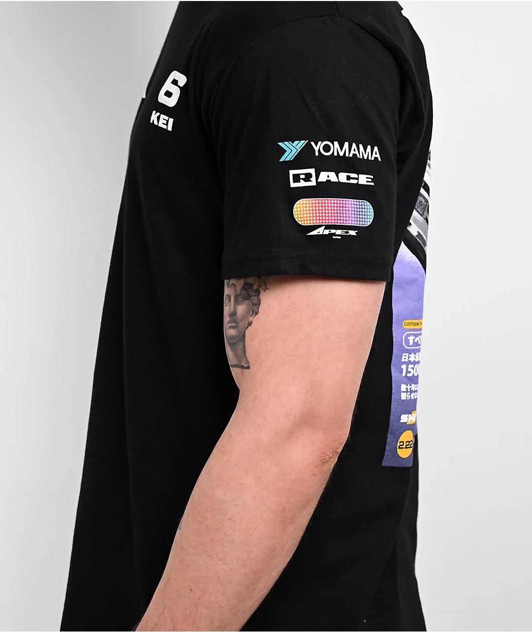 Shinya KEI Truck Black T-Shirt Product Image