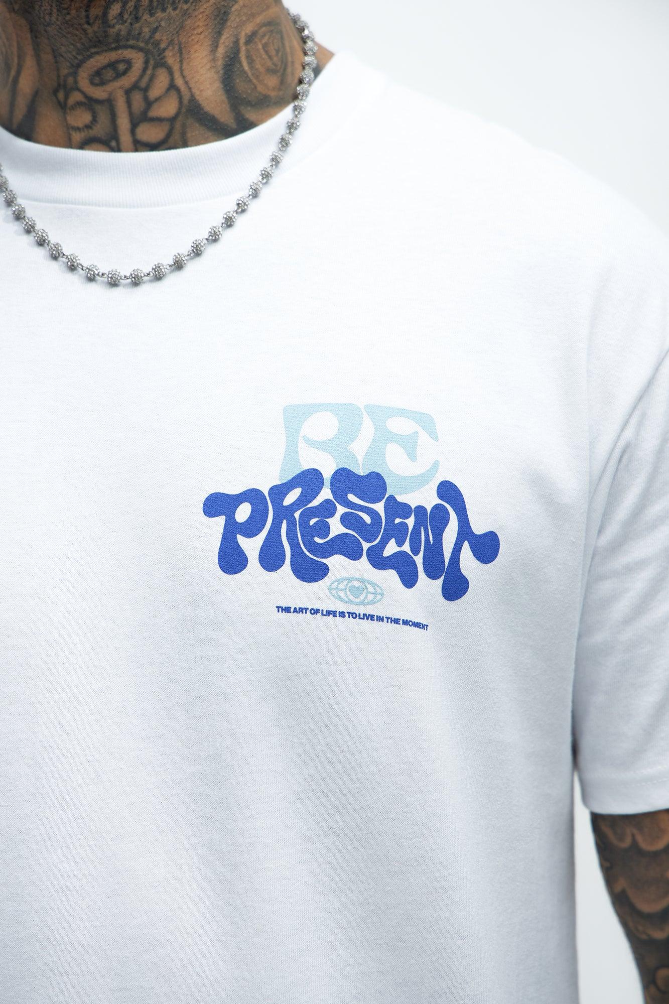 Past Present Future Short Sleeve Tee - White Product Image
