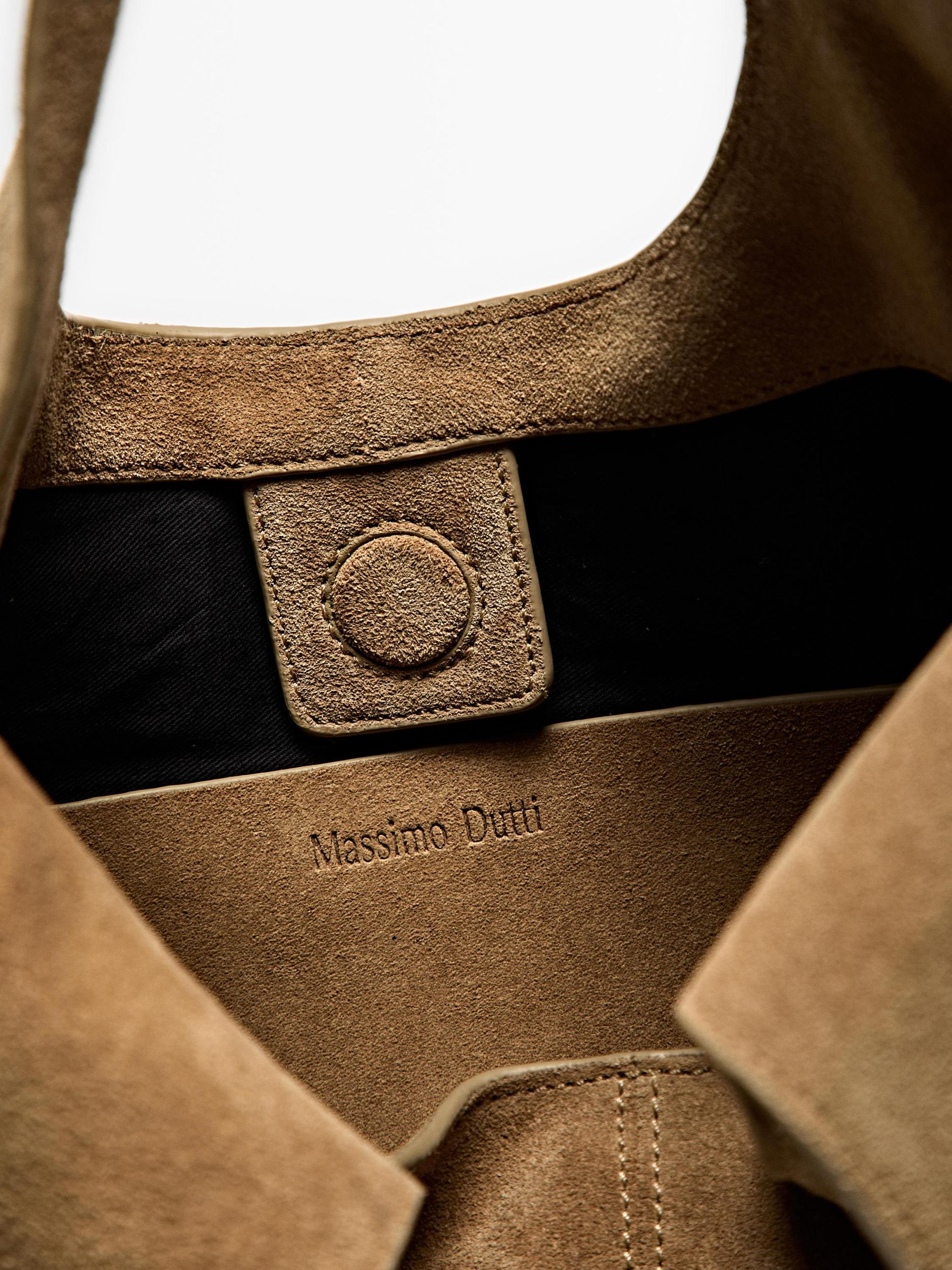 Medium split leather lady bag Product Image