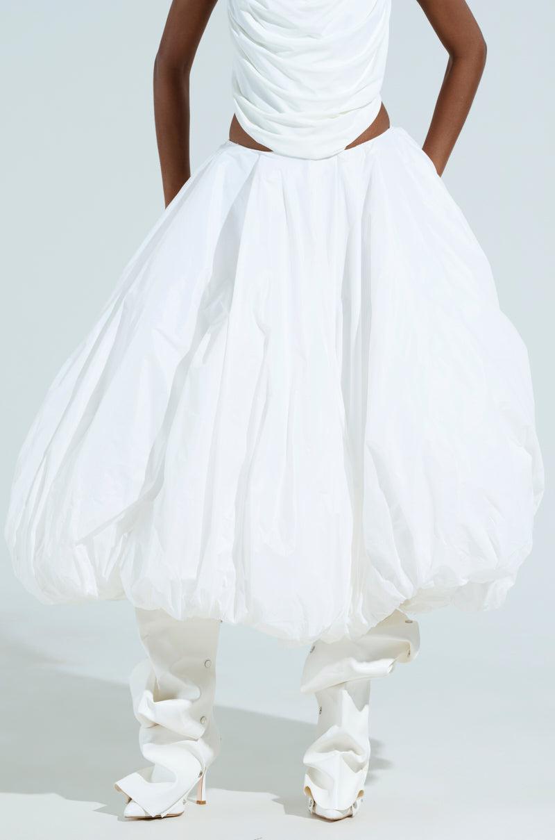 THE BEST MAXI BUBBLE SKIRT Product Image
