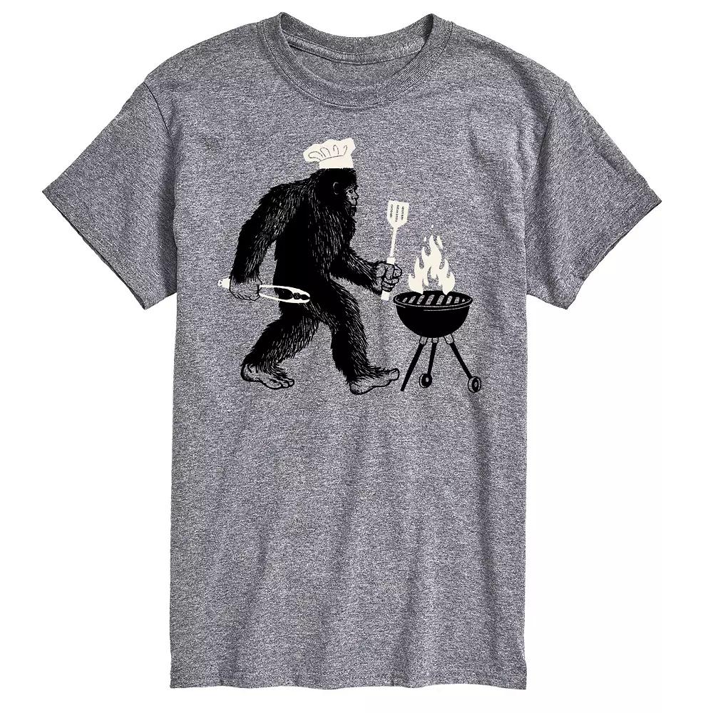 Men's Bigfoot Grill Graphic Tee,  Product Image