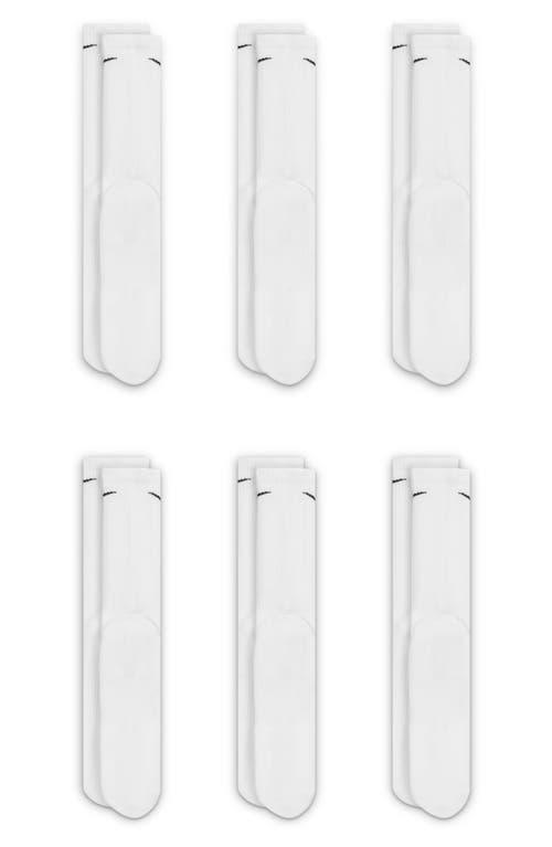 Nike Men's Everyday Plus Cushioned Training Crew Socks (6 Pairs) Product Image