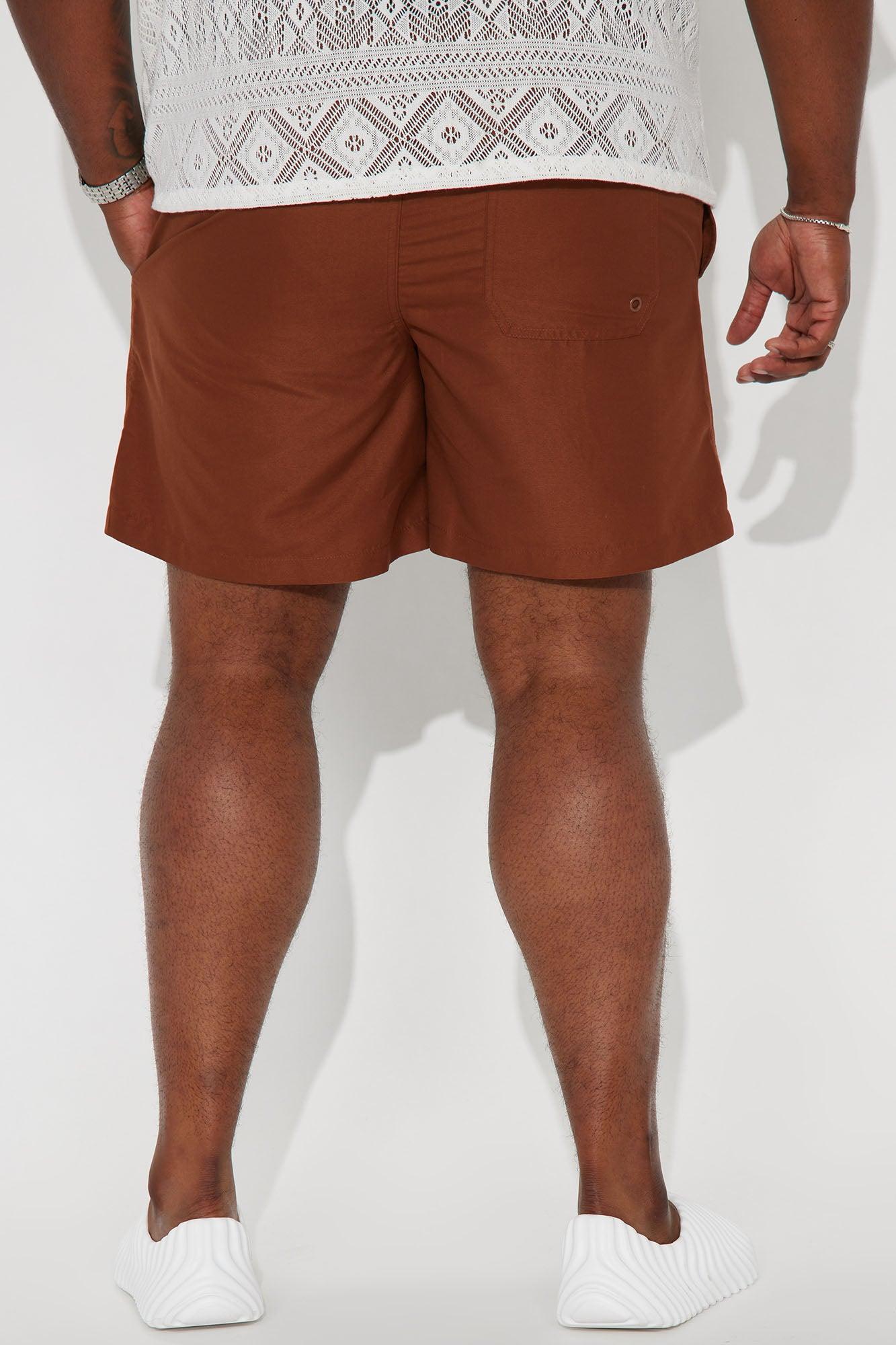 Montez Swim Classic Trunk - Chocolate Product Image