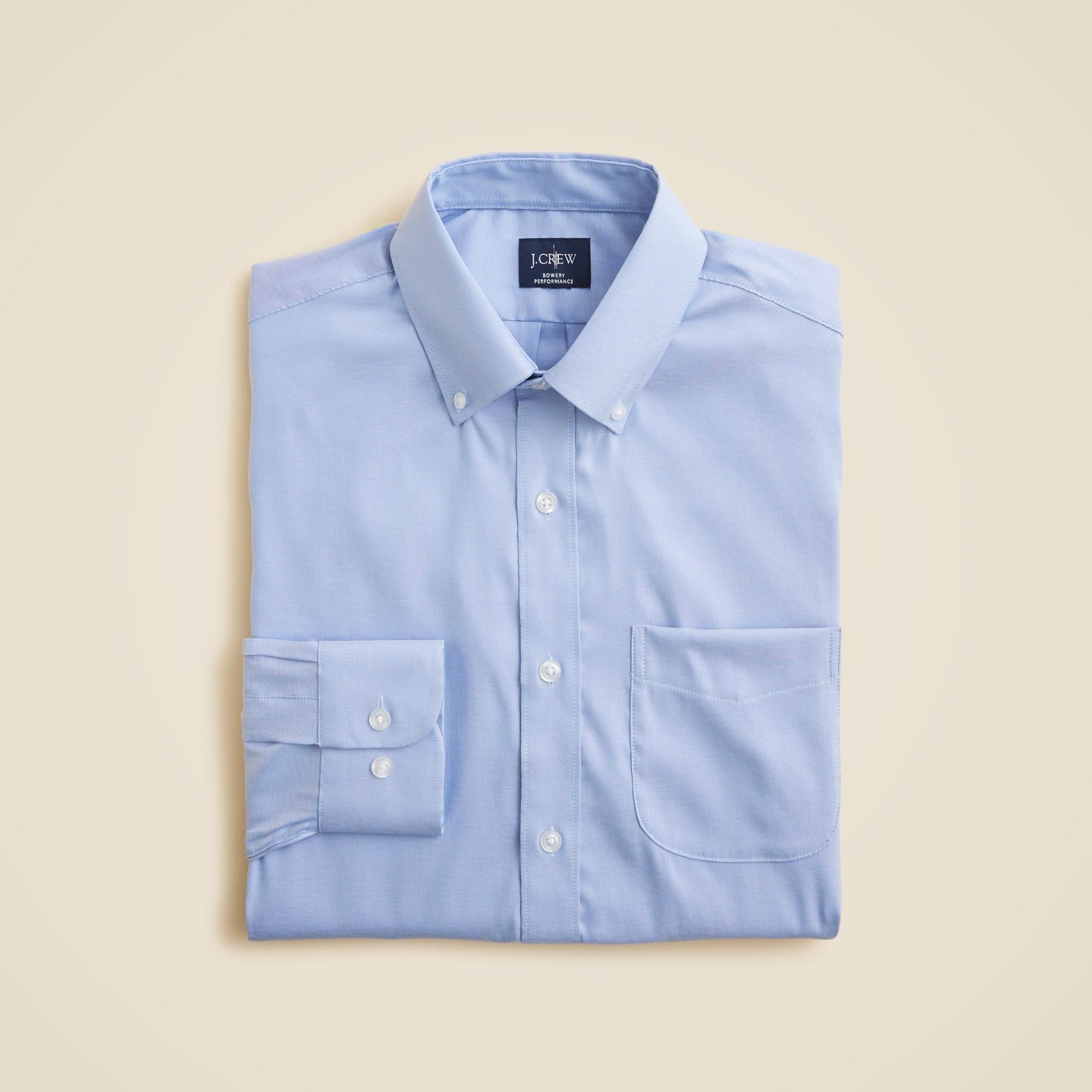 Bowery performance stretch oxford shirt with button-down collar Product Image