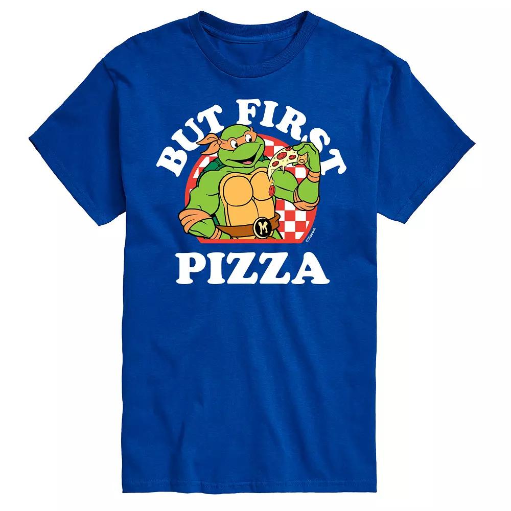 Big & Tall TMNT First Pizza Graphic Tee, Men's,  Product Image