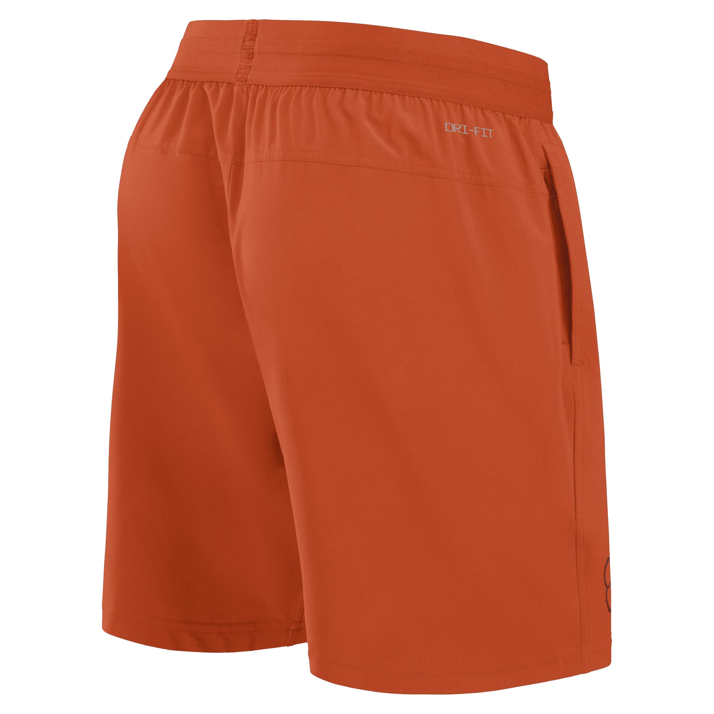 Men's Nike Orange Clemson Tigers 2024 Sideline Performance Shorts,  Product Image