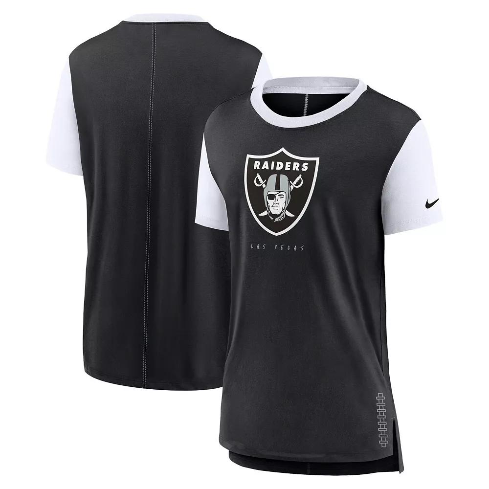 Women's Nike Black Las Vegas Raiders Team T-Shirt,  Product Image