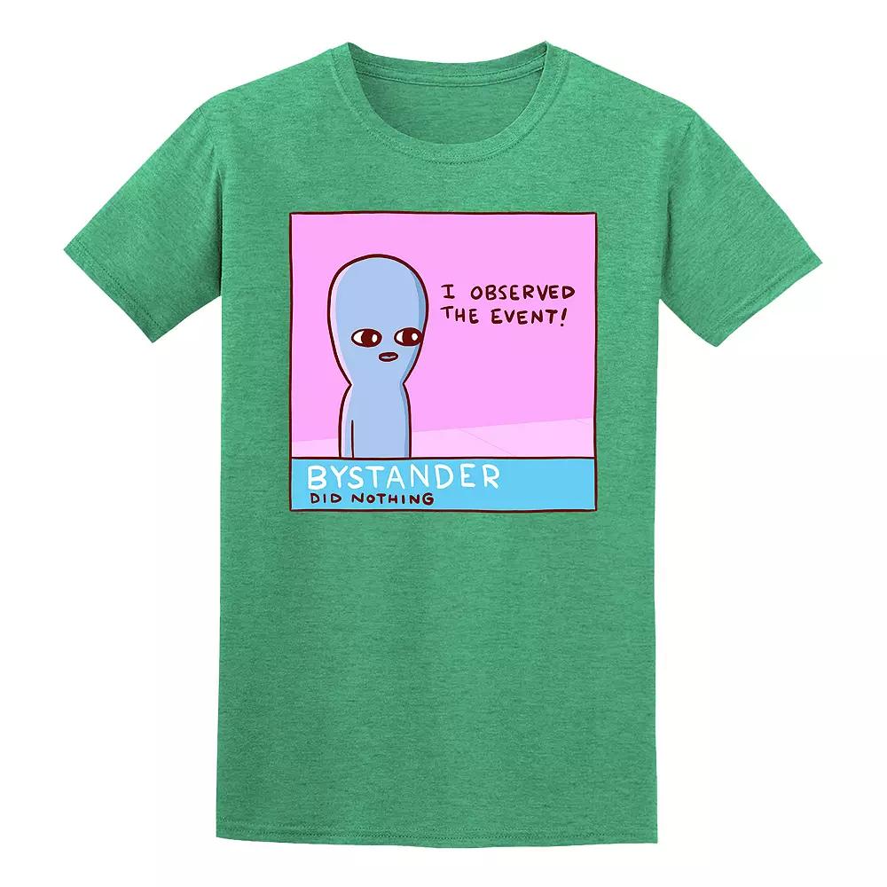 Men's COLAB89 by Threadless Strange Planet Tee, Size: Medium, Grey Irish Green Product Image