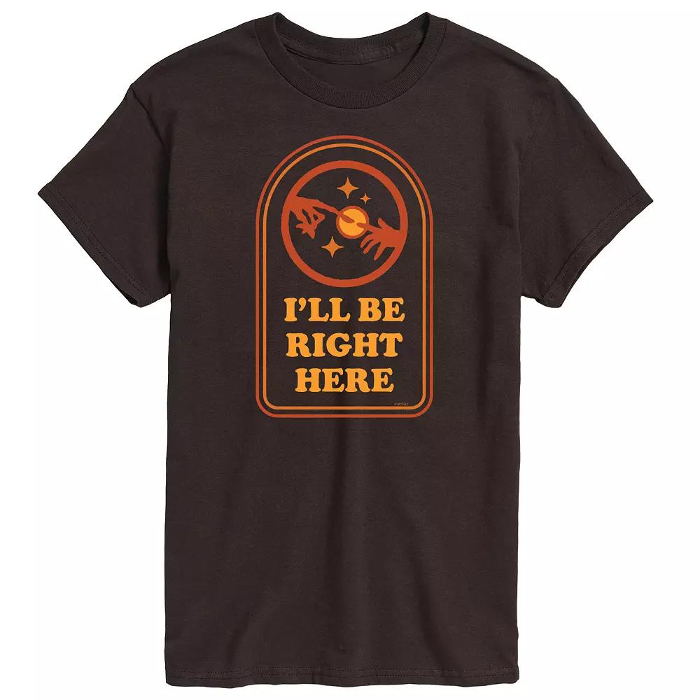 Men's ET I'll Be Right Here Tee,  Product Image