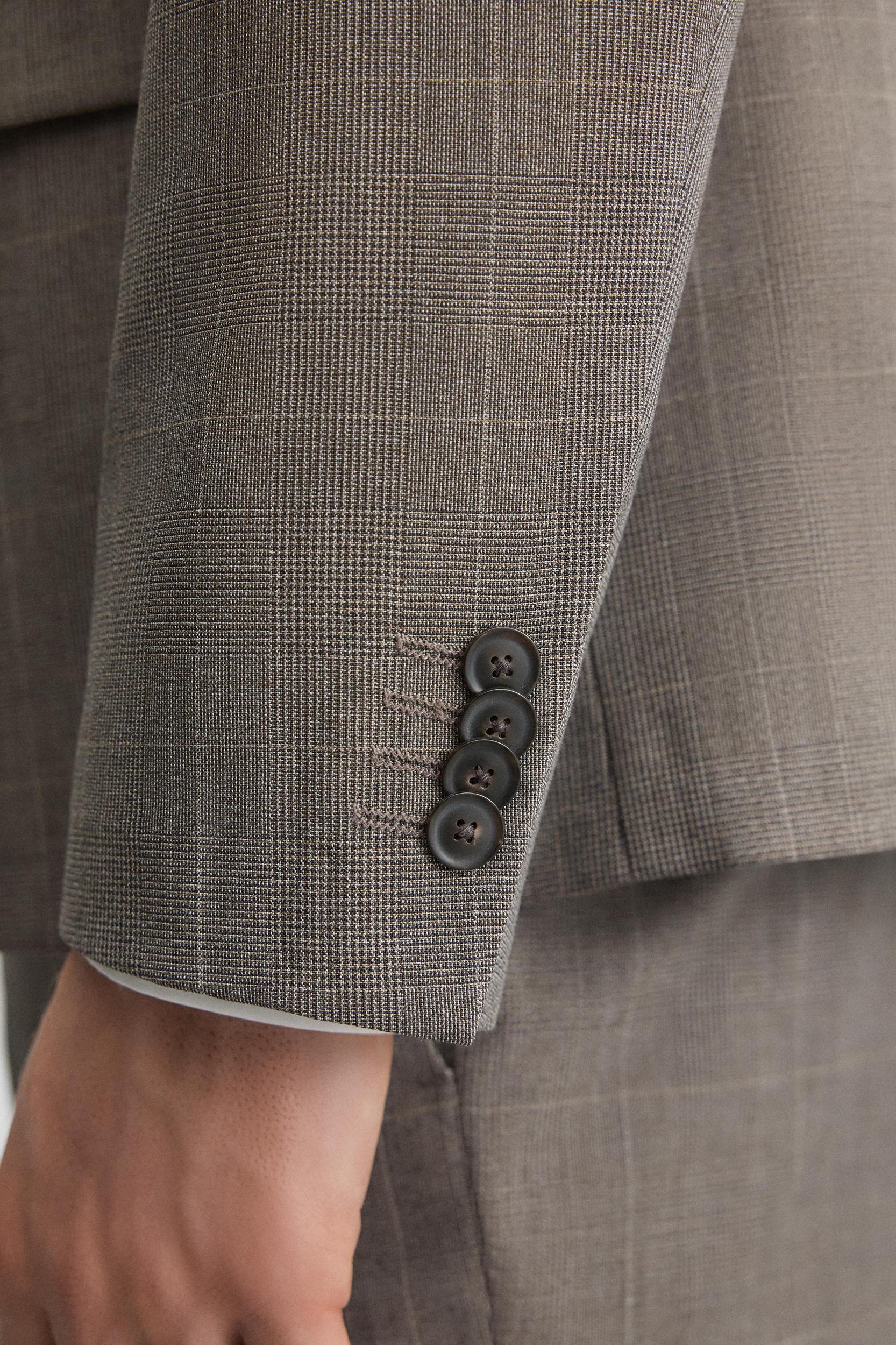 PLAID SUIT JACKET Product Image