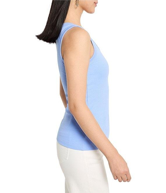 NIC + ZOE Perfect Rib Knit Scoop Neck Sleeveless Tank Product Image