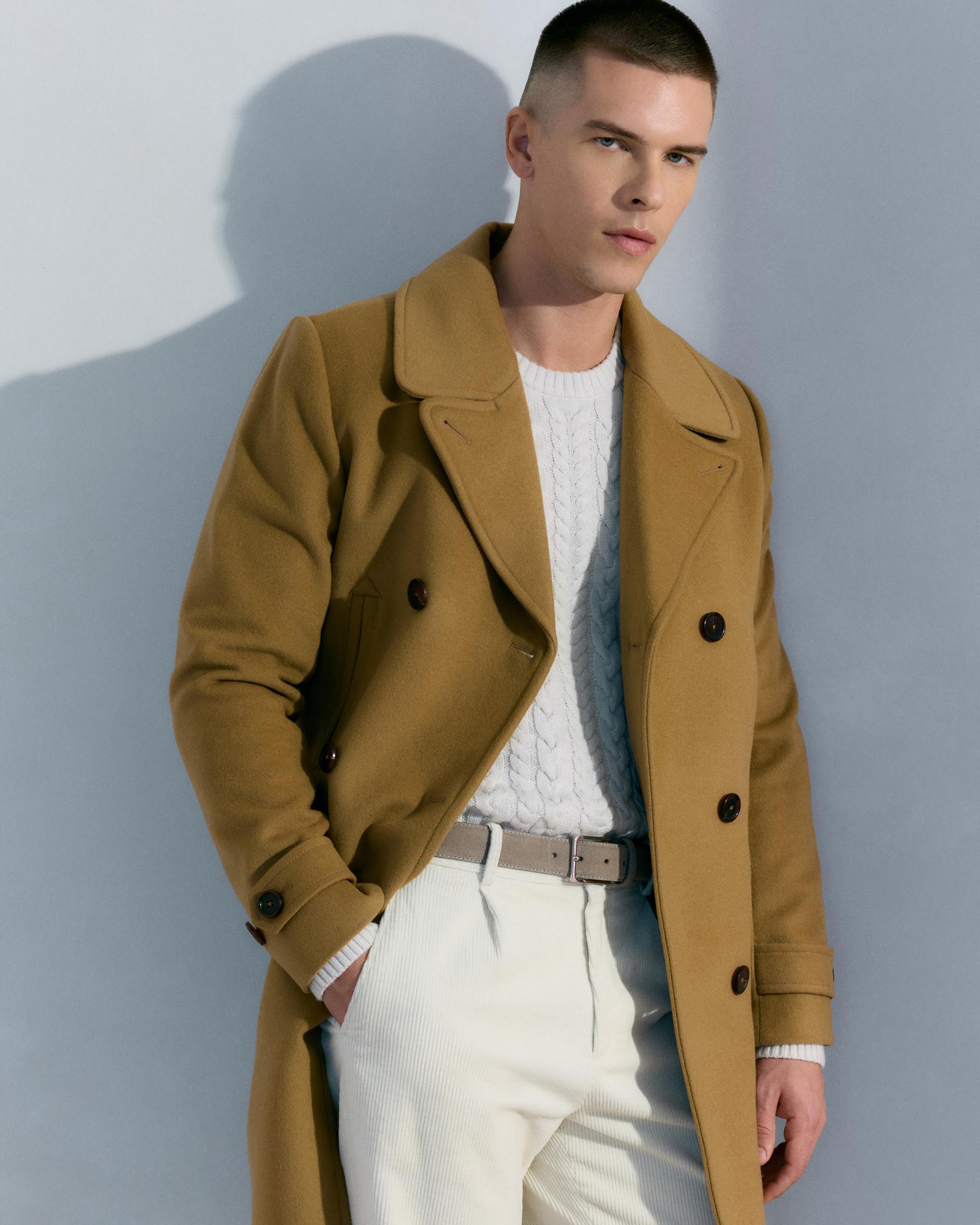 Quince | Men's Australian Merino Wool Cable Crewneck Sweater Size XL Product Image