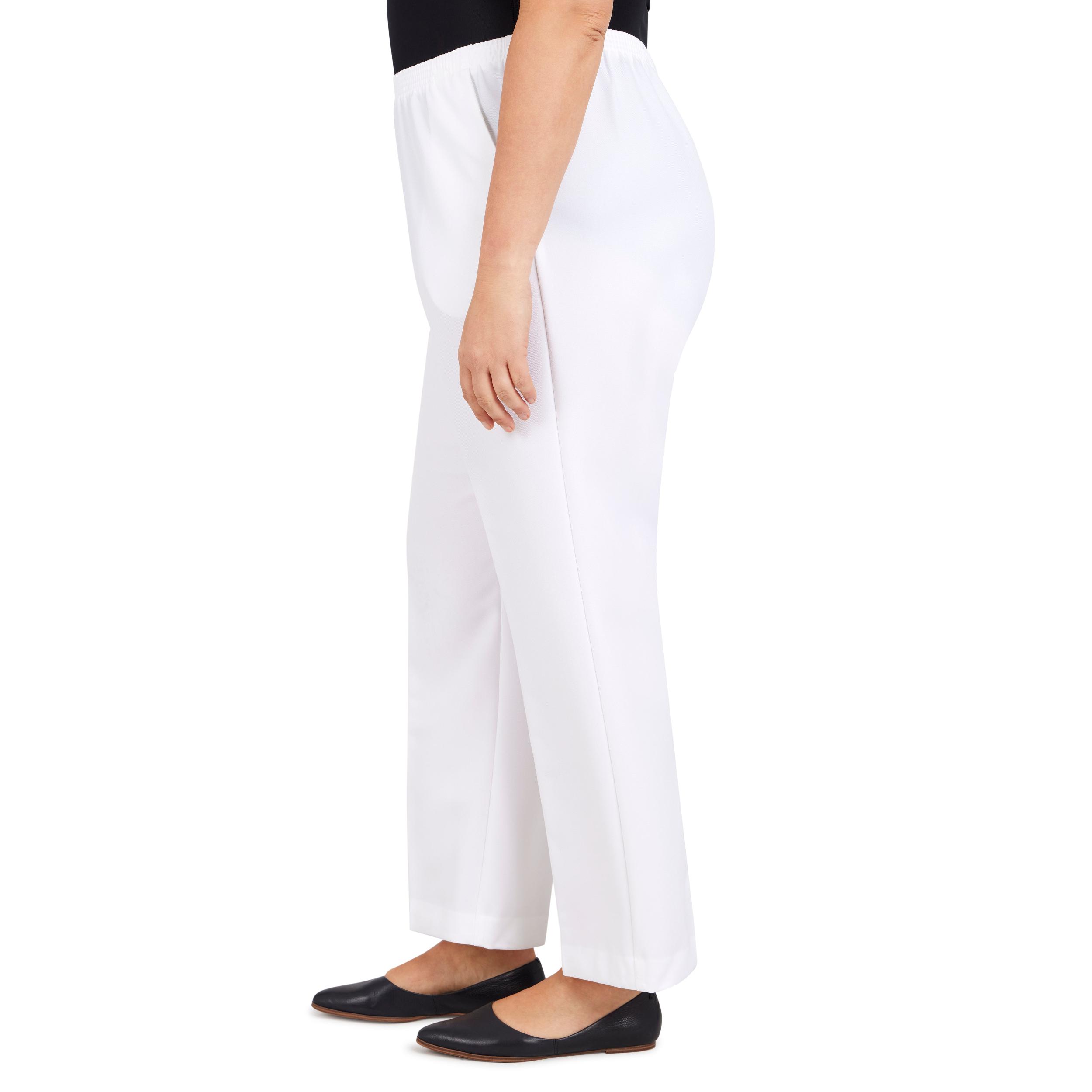 Alfred Dunner Classic Proportioned Pant Short Length - Plus Product Image