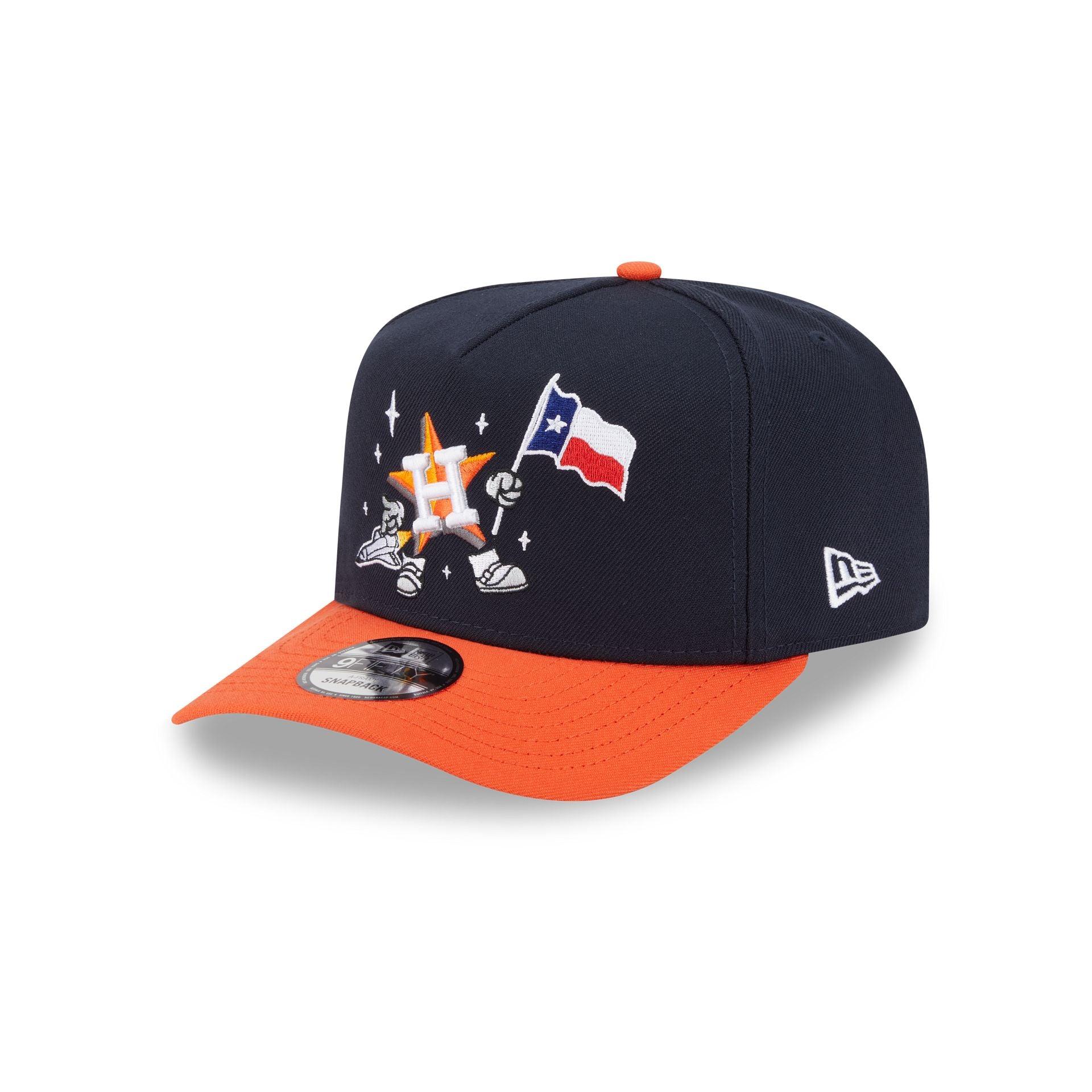 Houston Astros Cartoon 9FIFTY A-Frame Snapback Hat Male Product Image