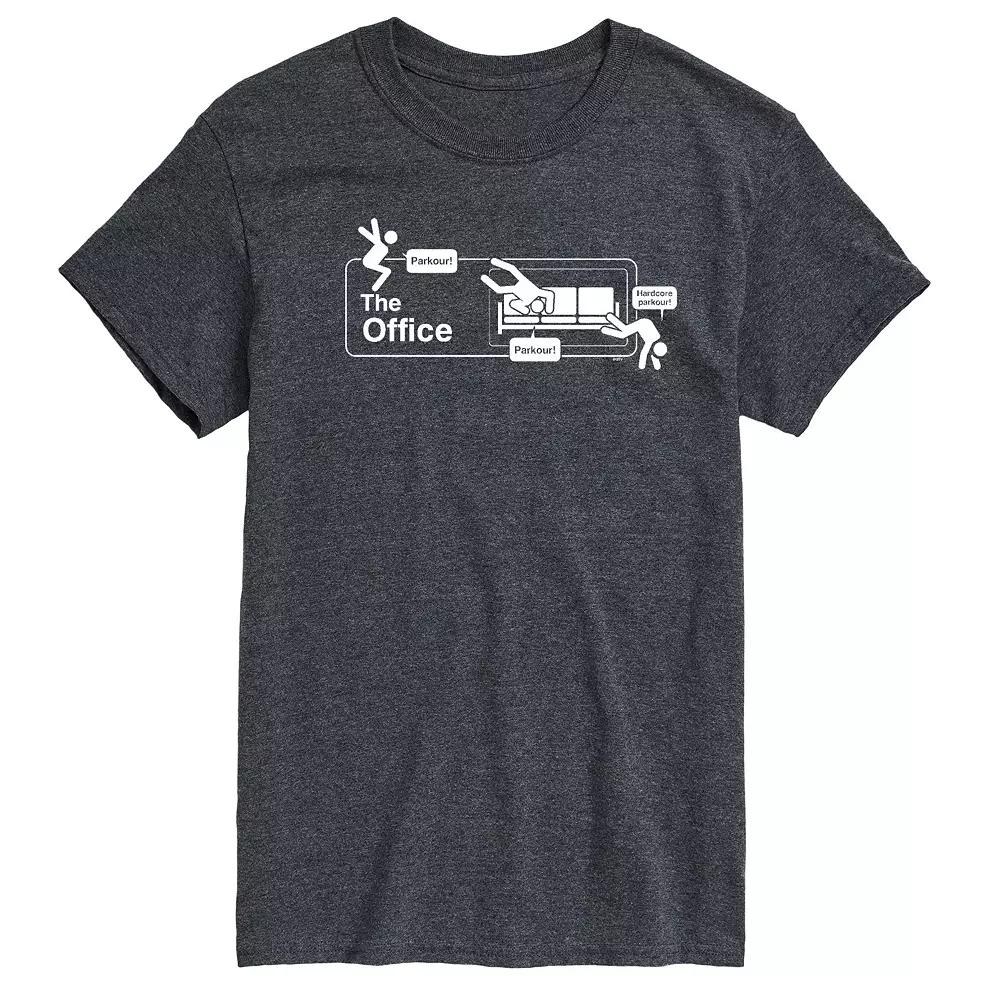 Men's The Office Parkour Logo Tee,  Product Image