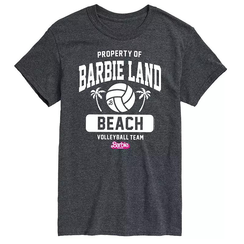 Big & Tall Barbie™ The Movie Volleyball Graphic Tee, Men's,  Product Image