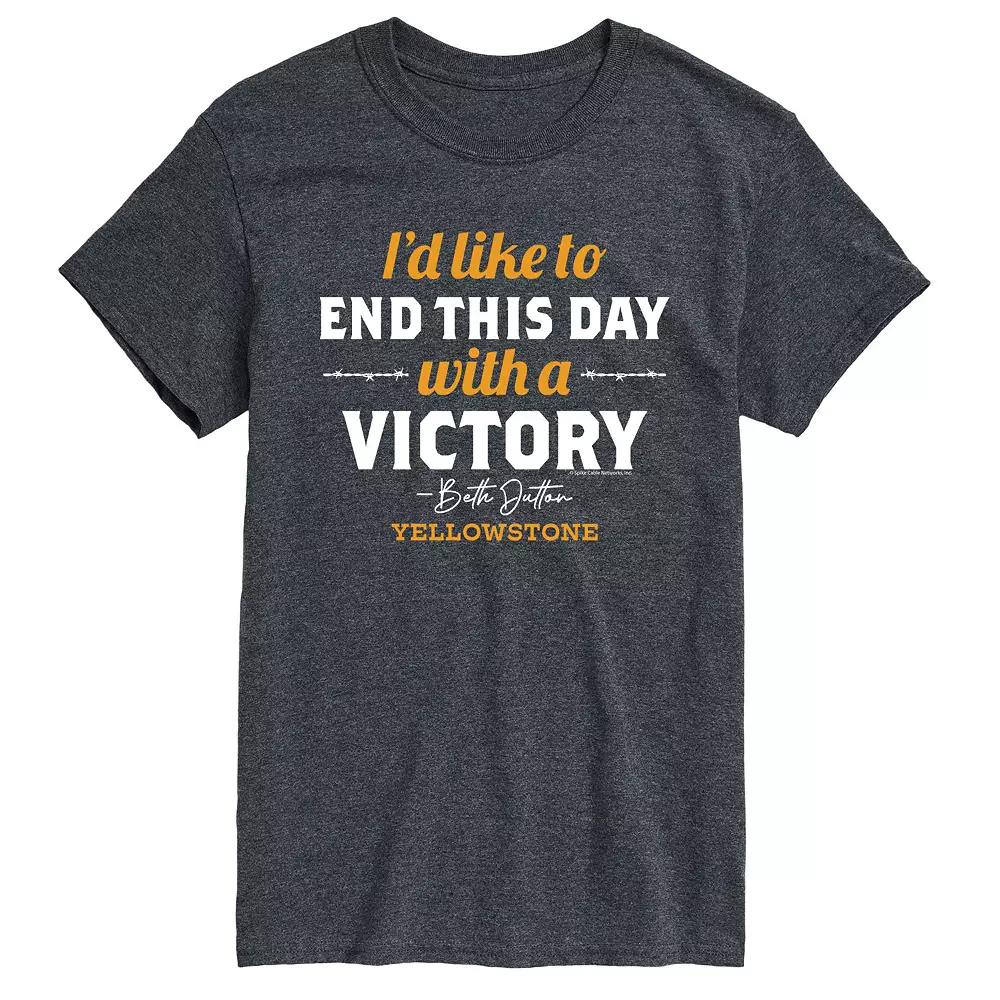 Big & Tall Yellowstone Victory Tee, Men's,  Product Image