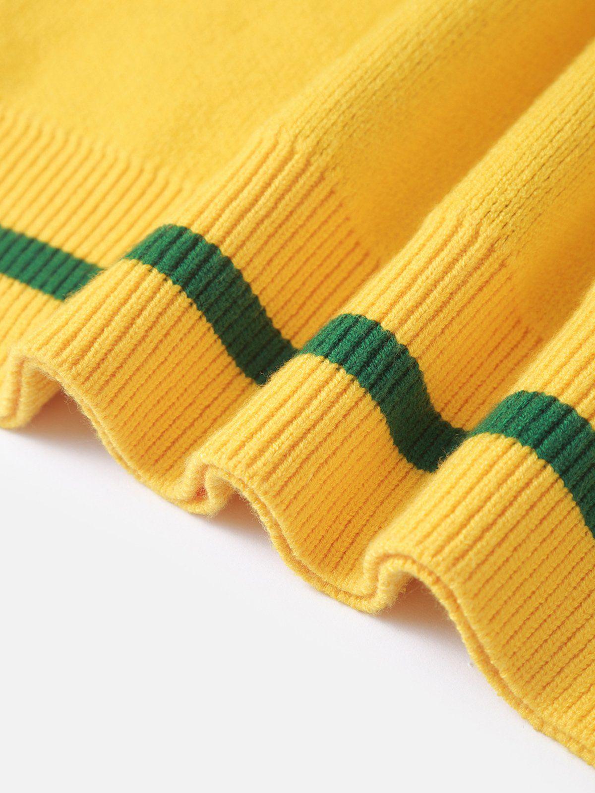 Aelfric Eden Number Graphic Polo Sweater Product Image