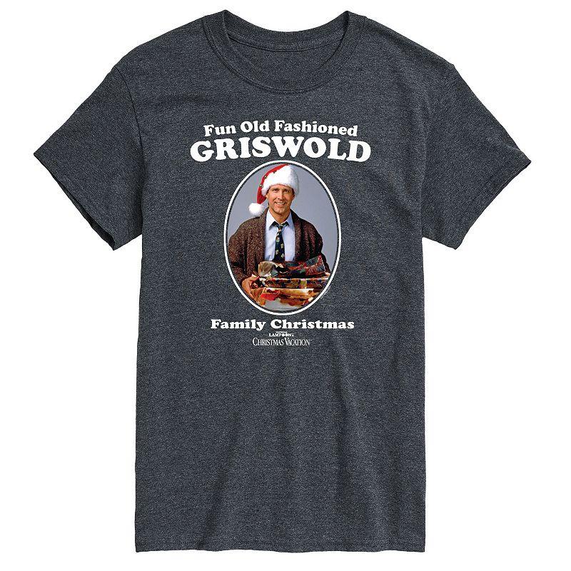Big & Tall National Lampoon's Christmas Vacation Old Fashion Griswold Graphic Tee, Men's,  Product Image