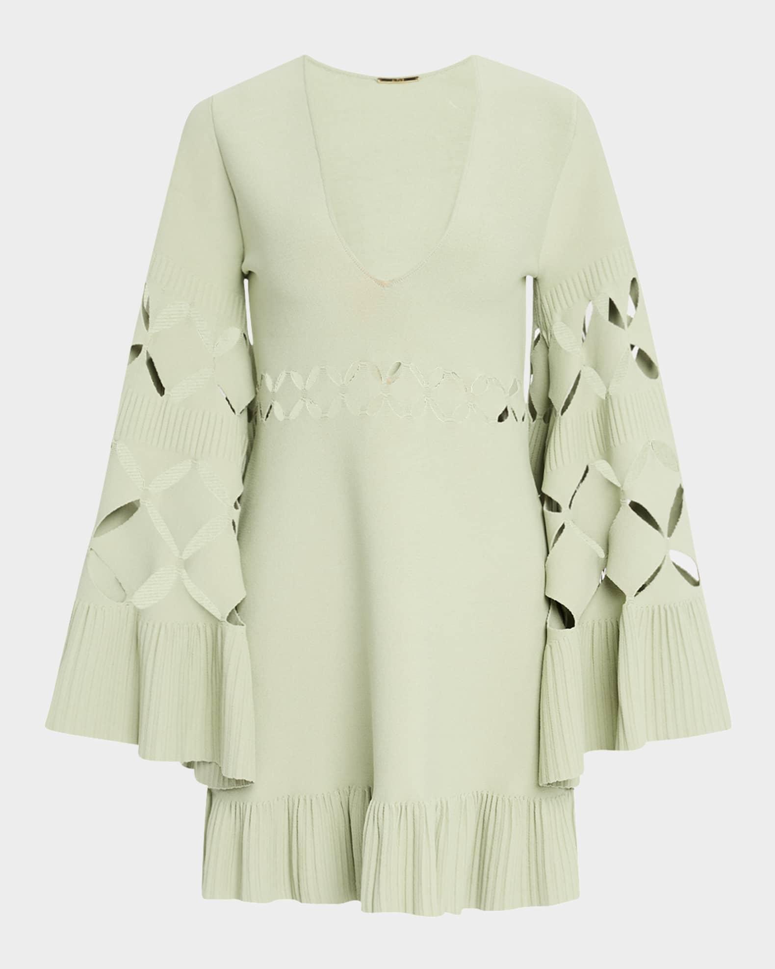 Linden Long-Sleeve Cut-Out Dress Product Image