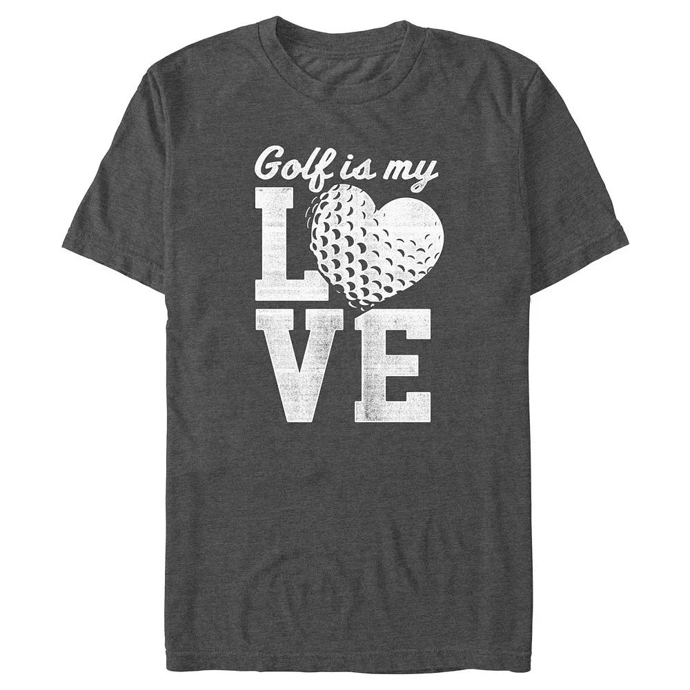 Big & Tall Golf Is My Love Graphic Tee, Men's,  Product Image