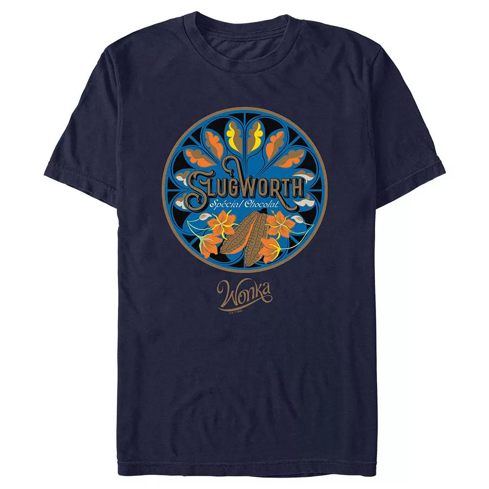 Men's Wonka Slugworth Chocolate Logo Graphic Tee,  Product Image