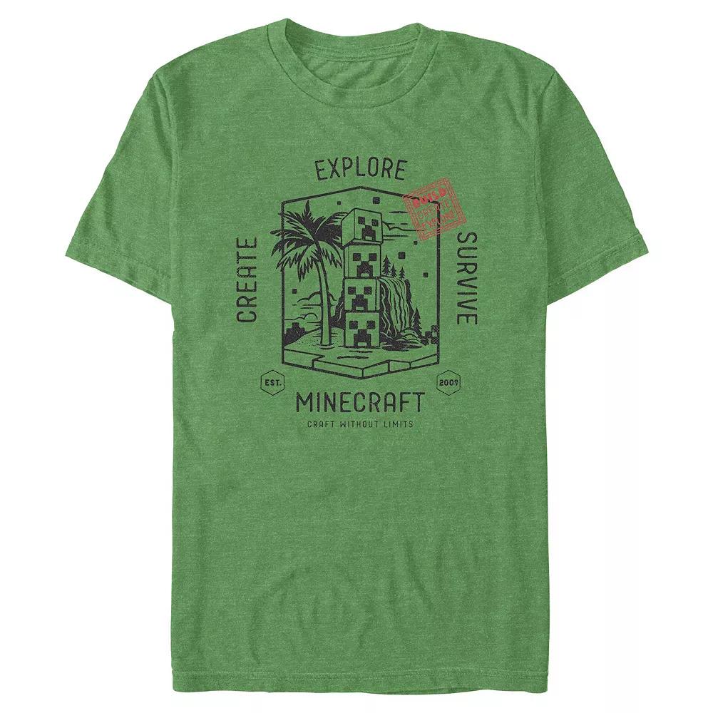 Big & Tall Create Explore Survive Graphic Tee, Men's,  Product Image