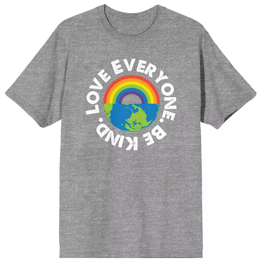 Men's Pride Love Everyone Be Kind Tee,  Product Image