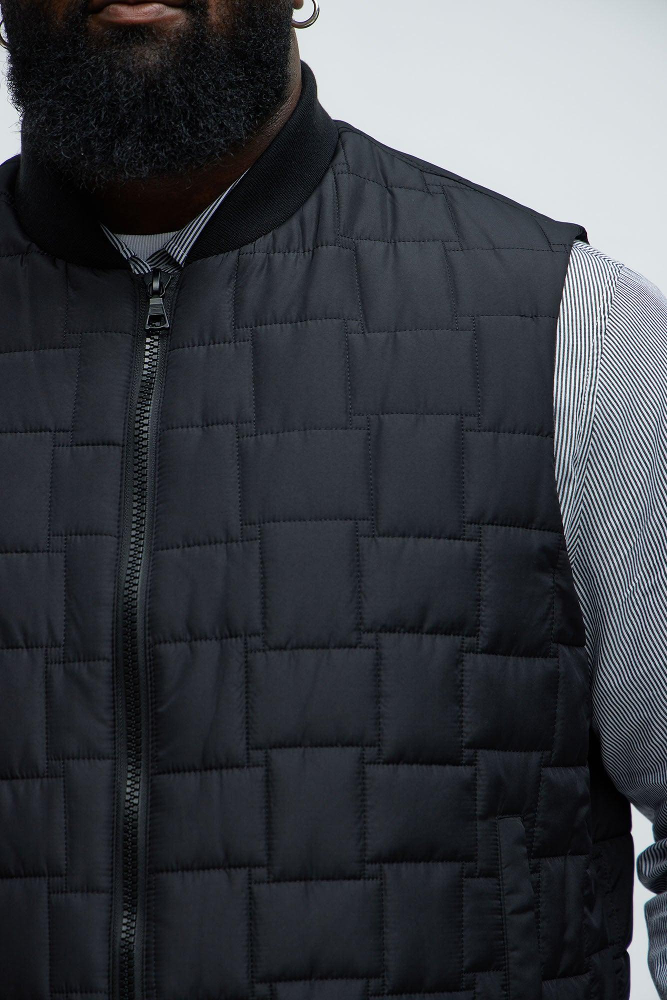 Scottie Quilted Vest - Black Product Image