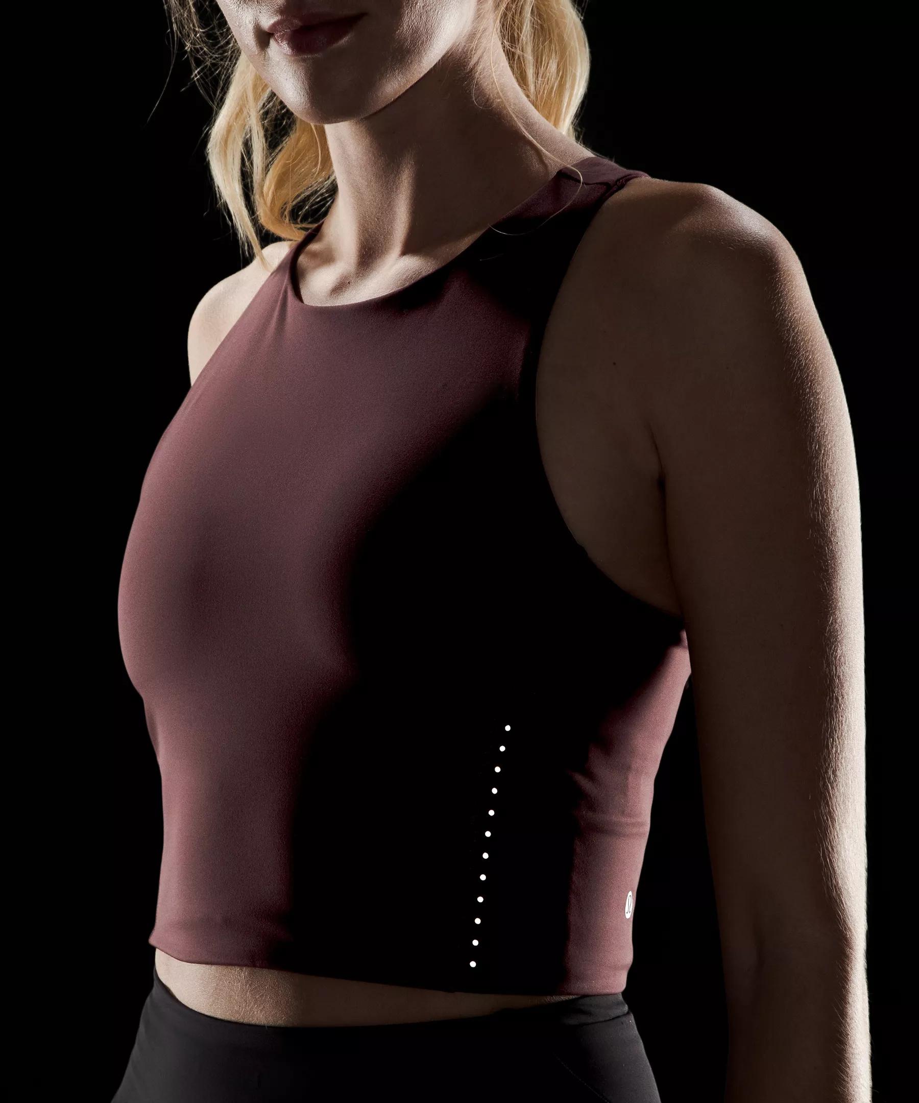 Swift Speed Cropped Tank Top *B/C Cup Product Image