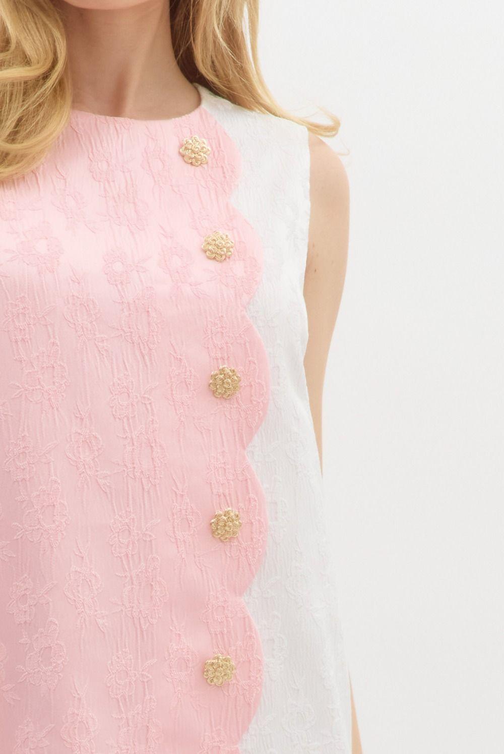 Sweet and Scalloped Dress Product Image