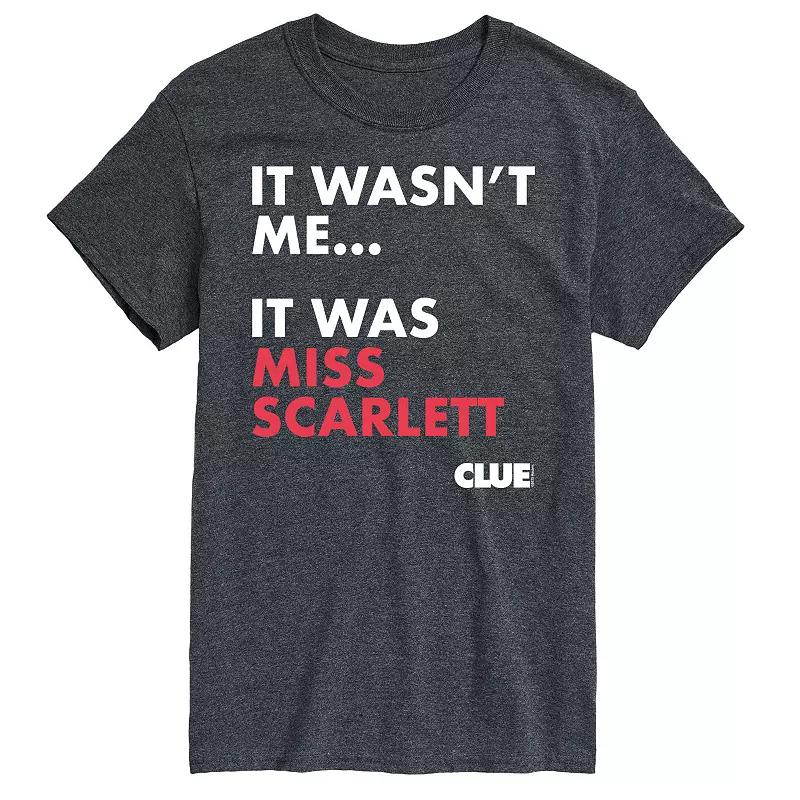 Men's Clue It Was Mrs. Peacock Graphic Tee,  Product Image