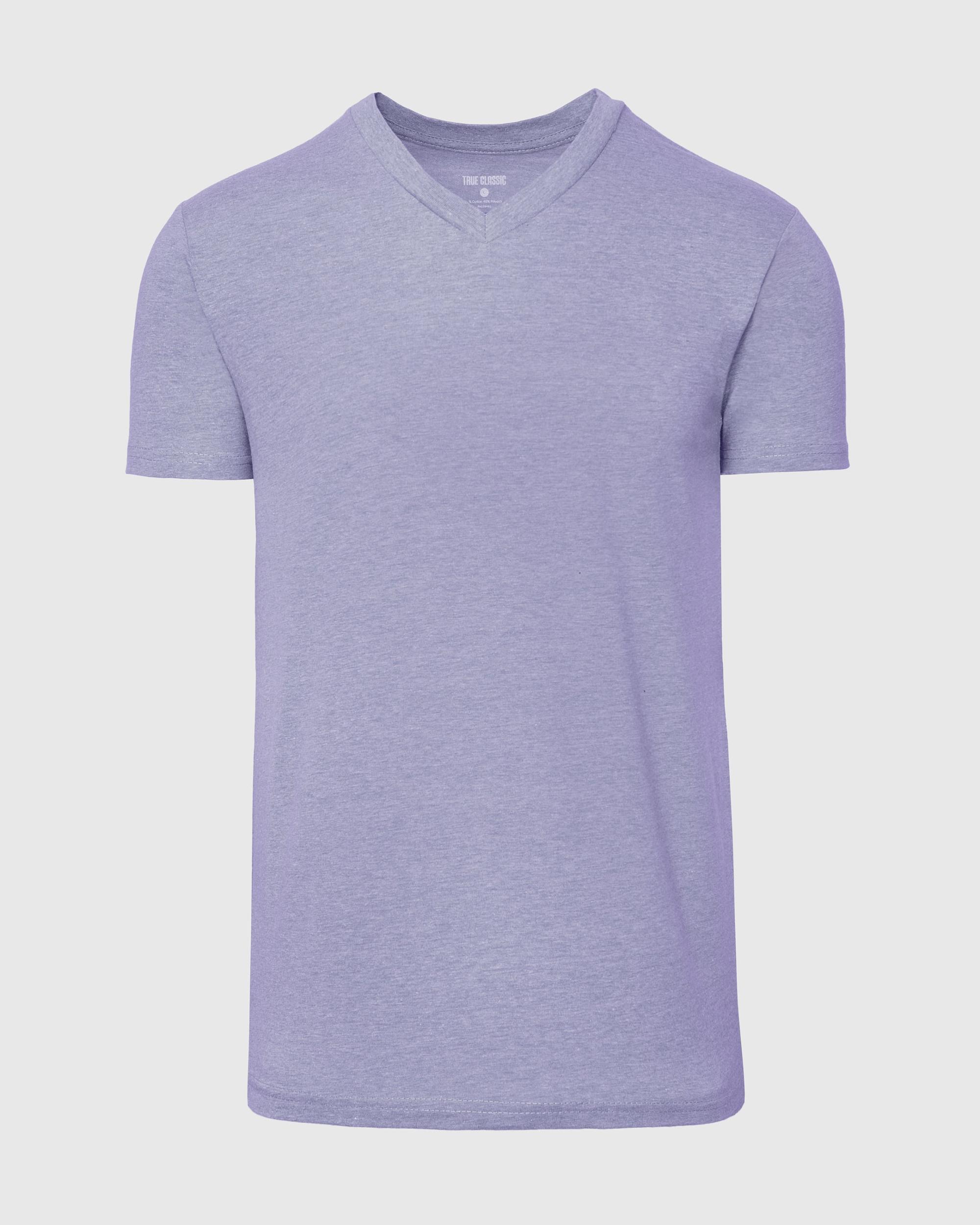 Heather Sapphire Classic Crew Neck Product Image