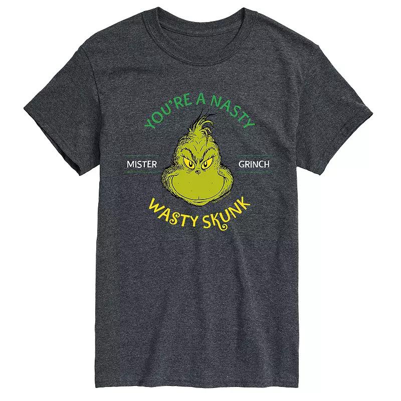 Men's Dr. Seuss The Grinch "You're A Nasty Wasty Skunk" Tee,  Product Image