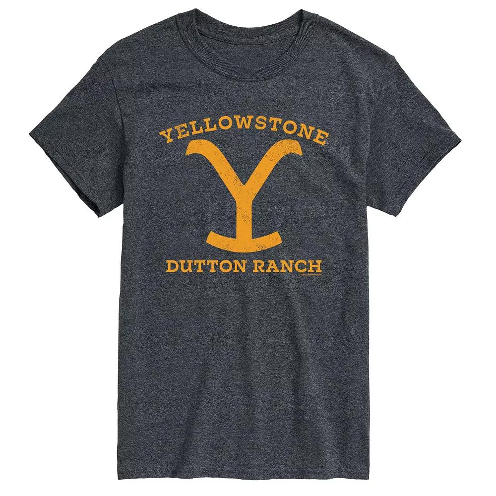 Big & Tall Yellowstone Dutton Ranch Tee, Men's,  Product Image